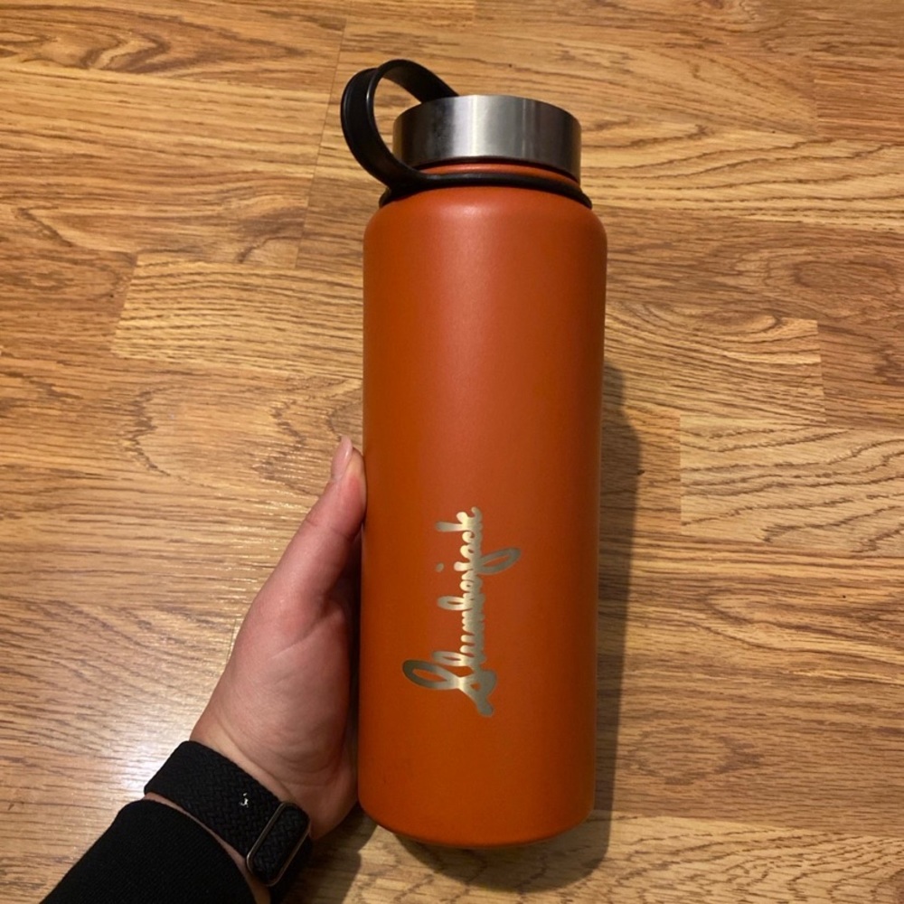 Slumberjack Stainless Steel Water Bottle - Orange